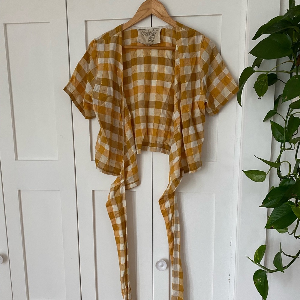 Ace & Jig wrap top